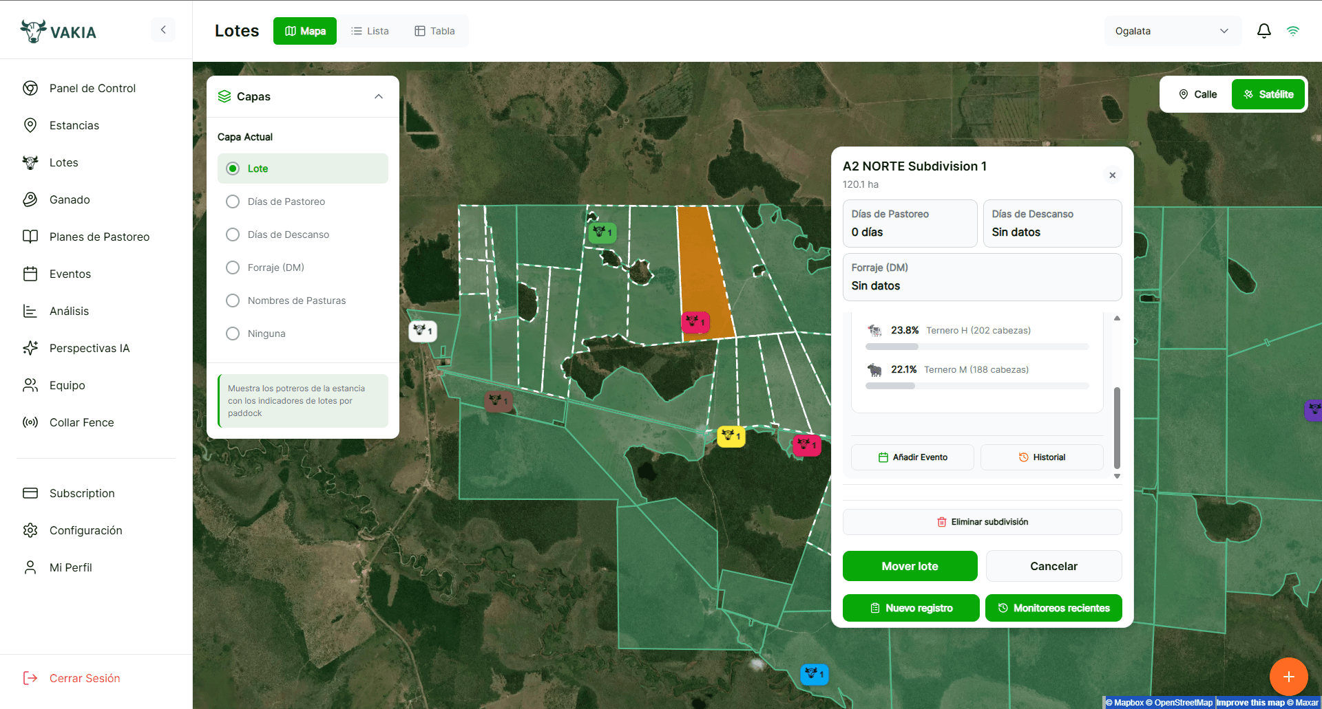 Vakia Lotes desktop